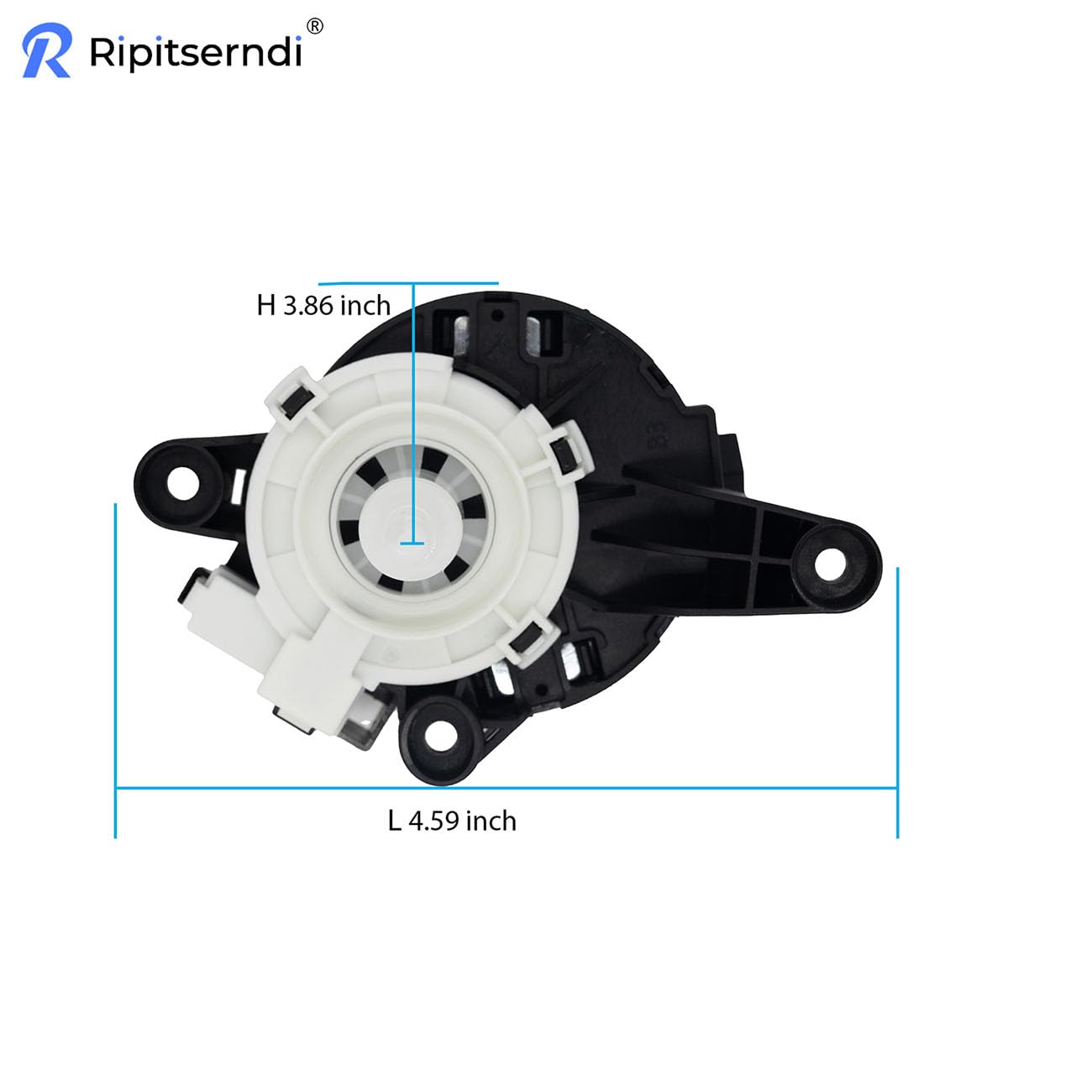 W11036111 Diverter Valve Motor OEM fit Kitchenaid Dishwasher Diverter Motor WDT750SAKZ0 W11412297